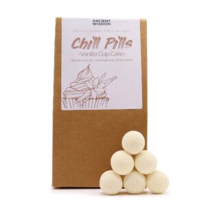 Chill Pills šumivé bomby Vanilla Cup Cake, 350 g