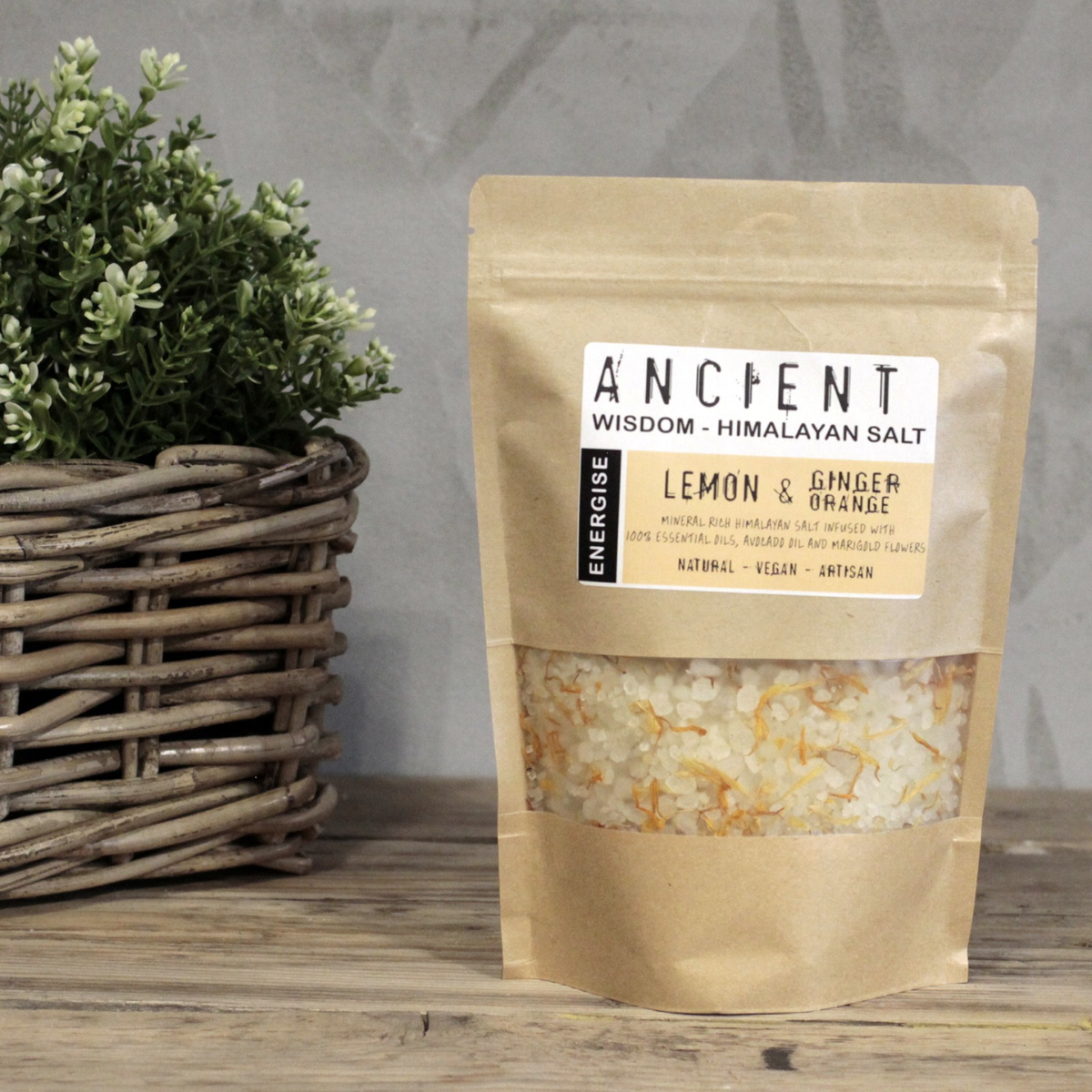 Himalájská koupelová sůl Energise, 500 g - Obrázek 3