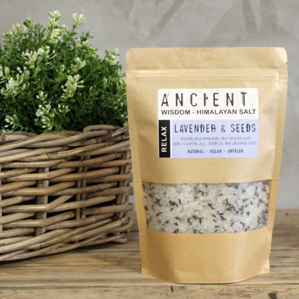 Himalájská koupelová sůl Relax, 500 g - Obrázek 3