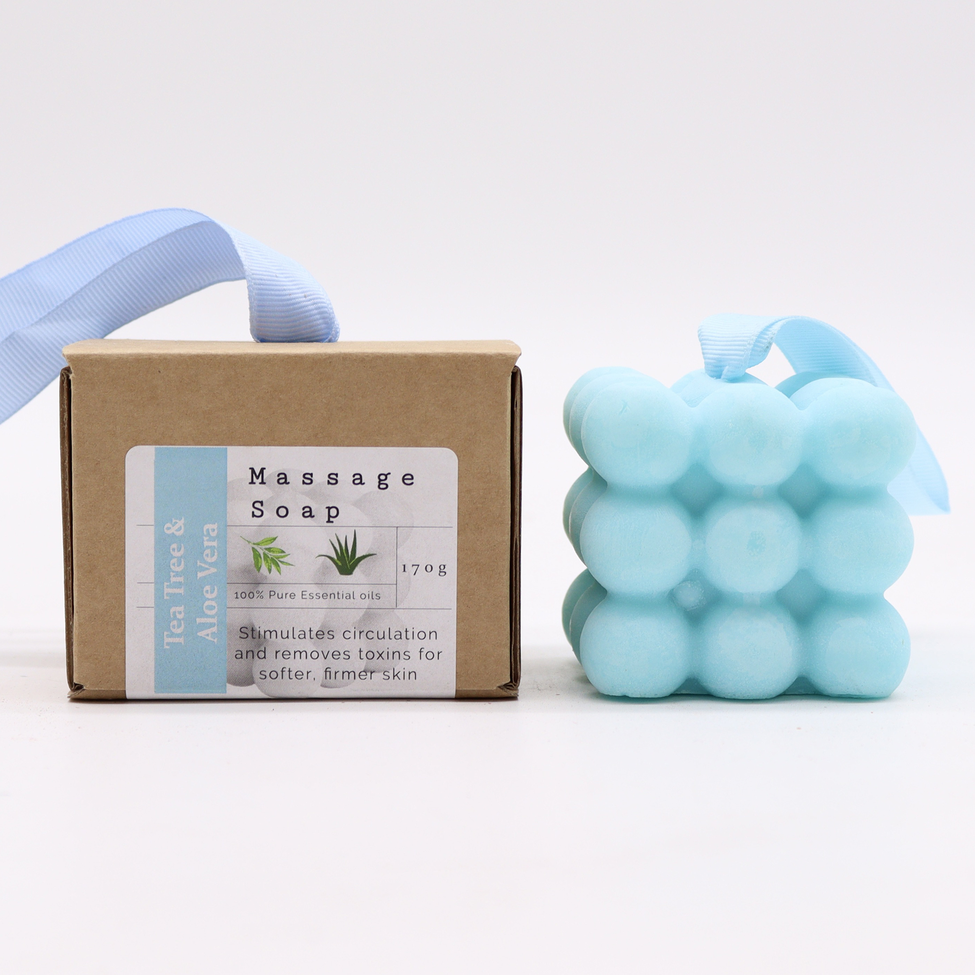Masážní mýdlo Tea Tree & Aloe Vera, 200 g